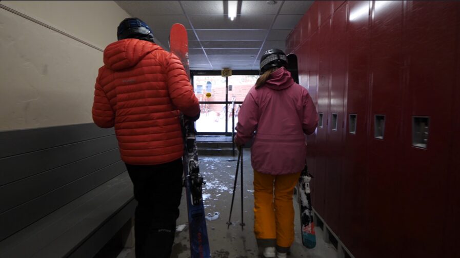 Building 4 ski lockers