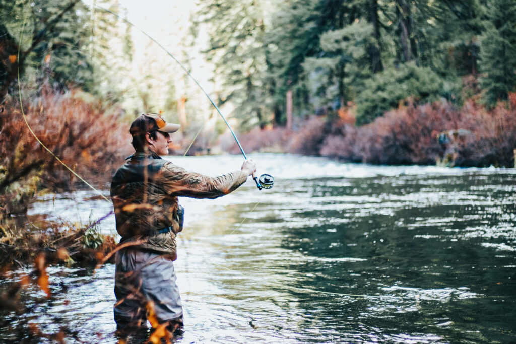 fly fishing in Fall