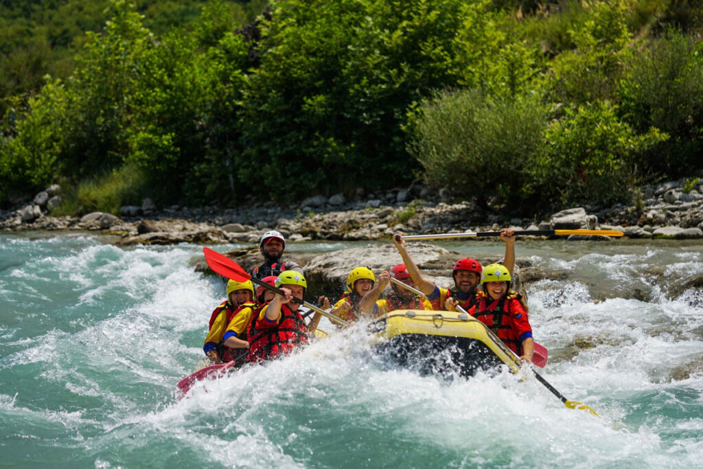 Rafters in Whitewater