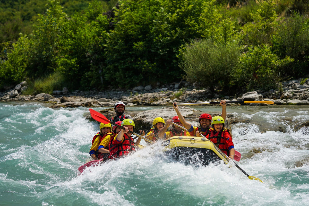 Rafters in Whitewater