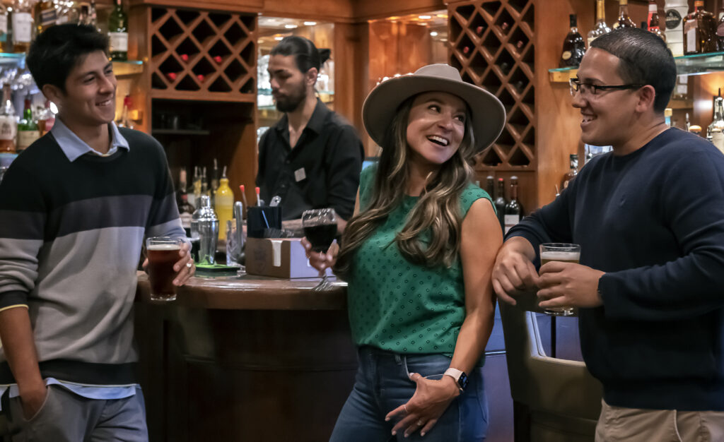 people at the Spencer's Bar