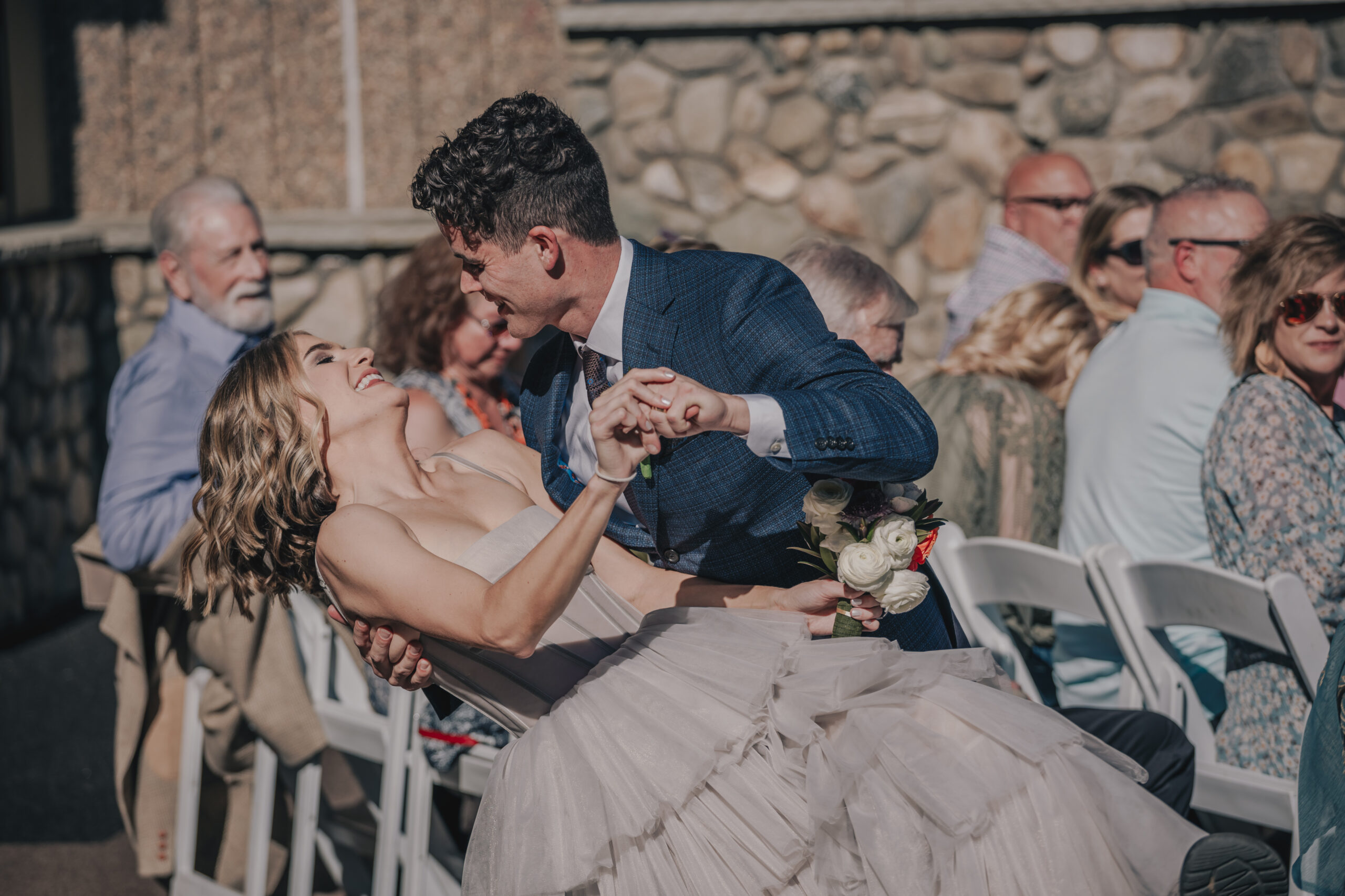 people dancing at a wedding