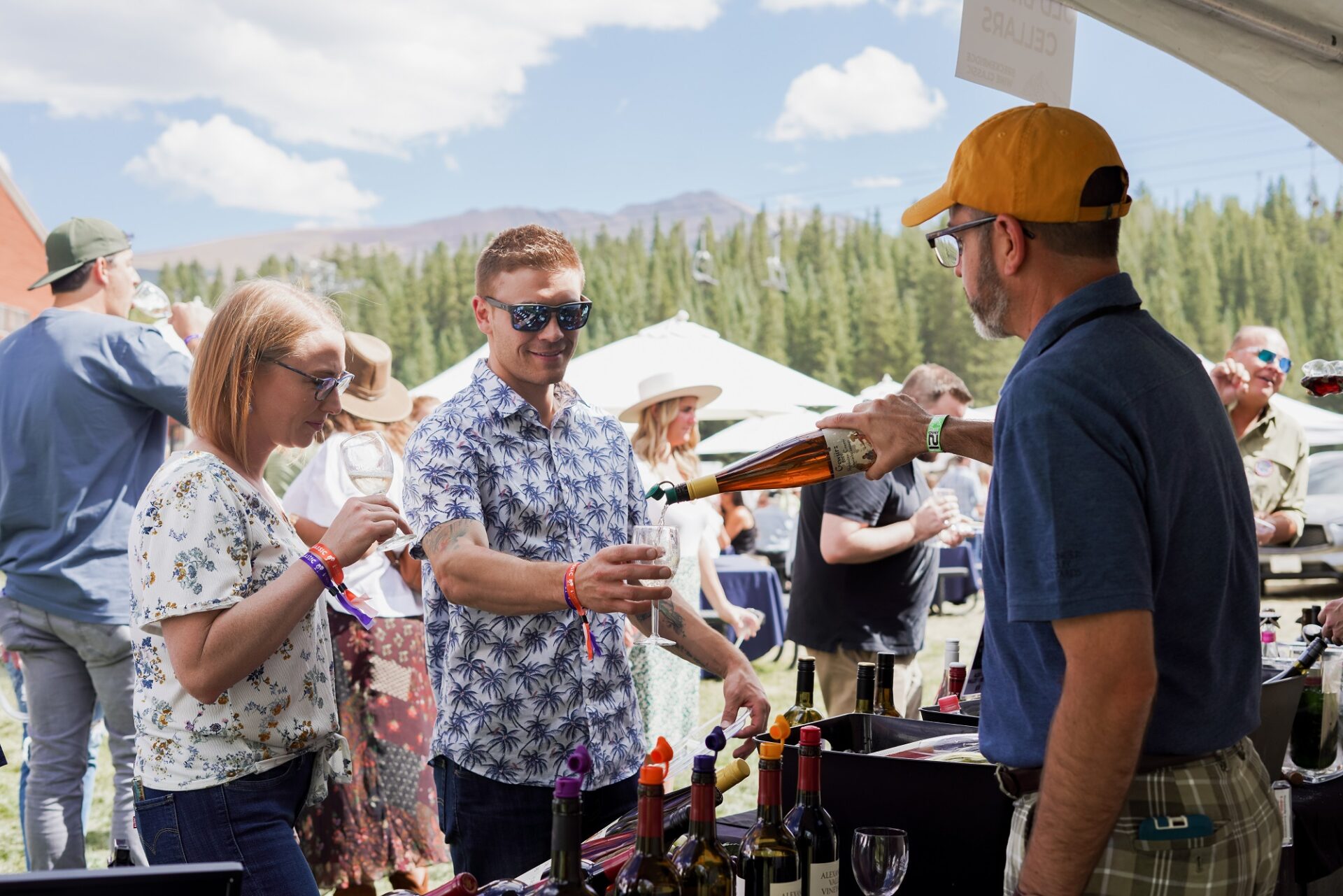 people at the Breckenridge Wine Classic