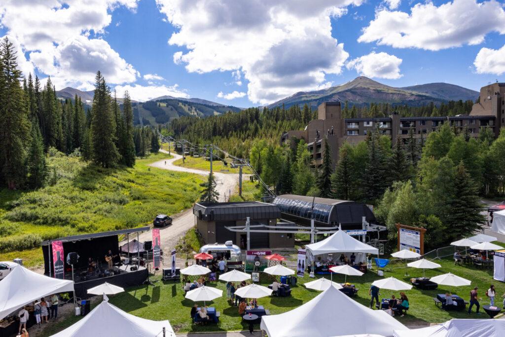 Breckenridge wine classic at Beaver Run