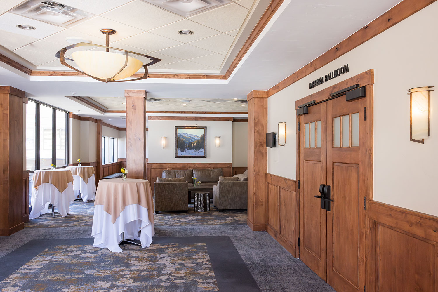 Imperial ballroom foyer