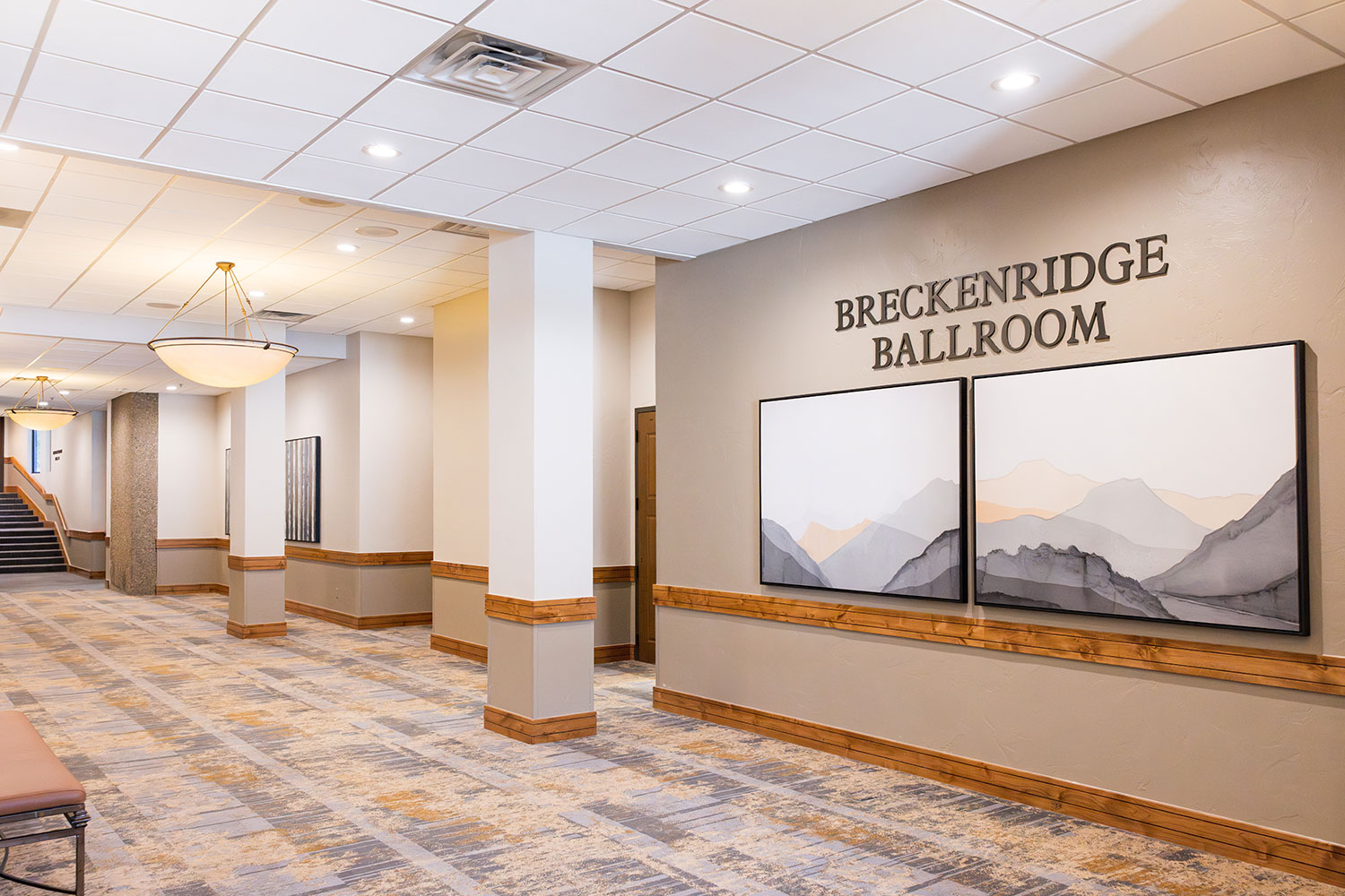 Breckenridge ballroom foyer