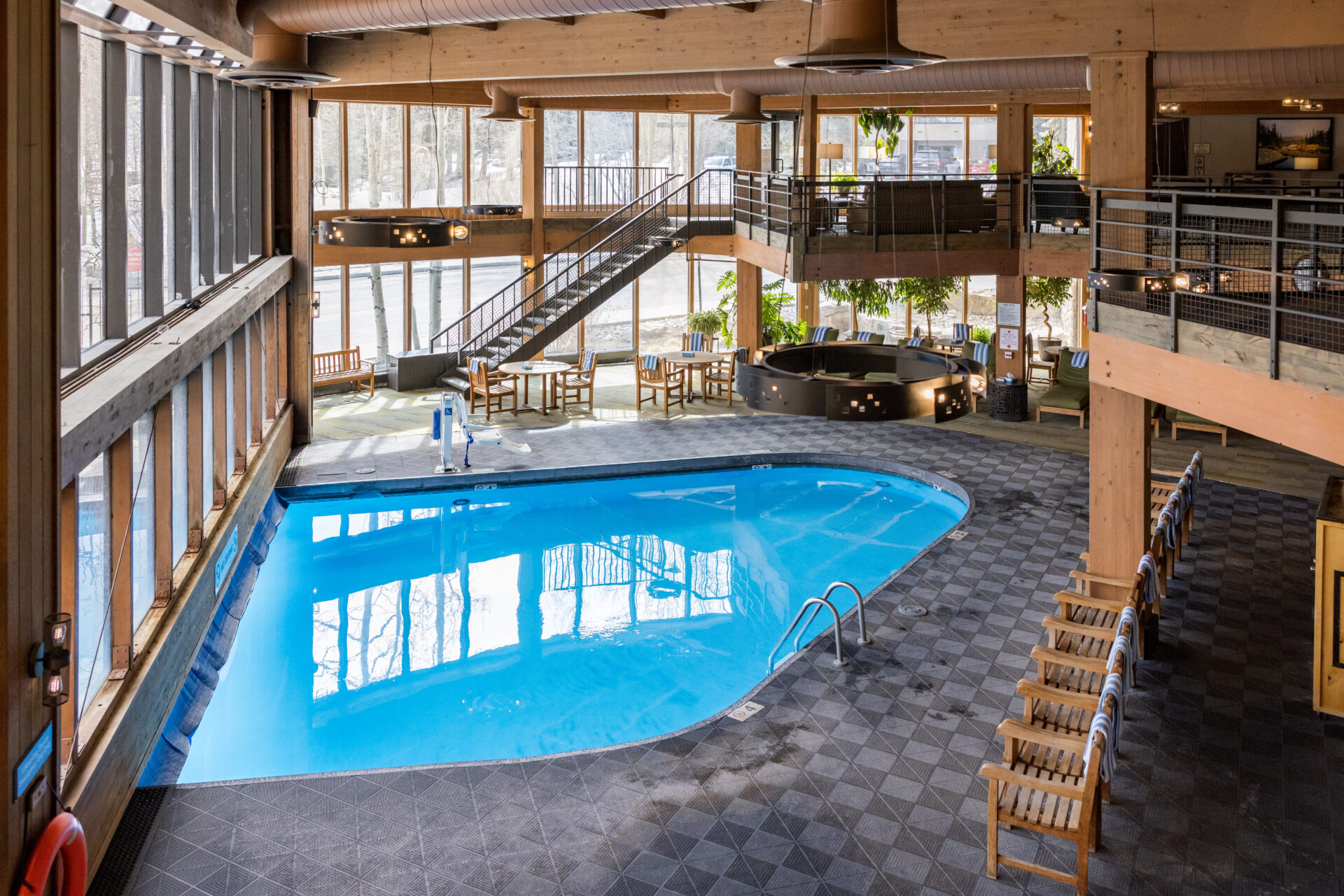 Building 3 pool area