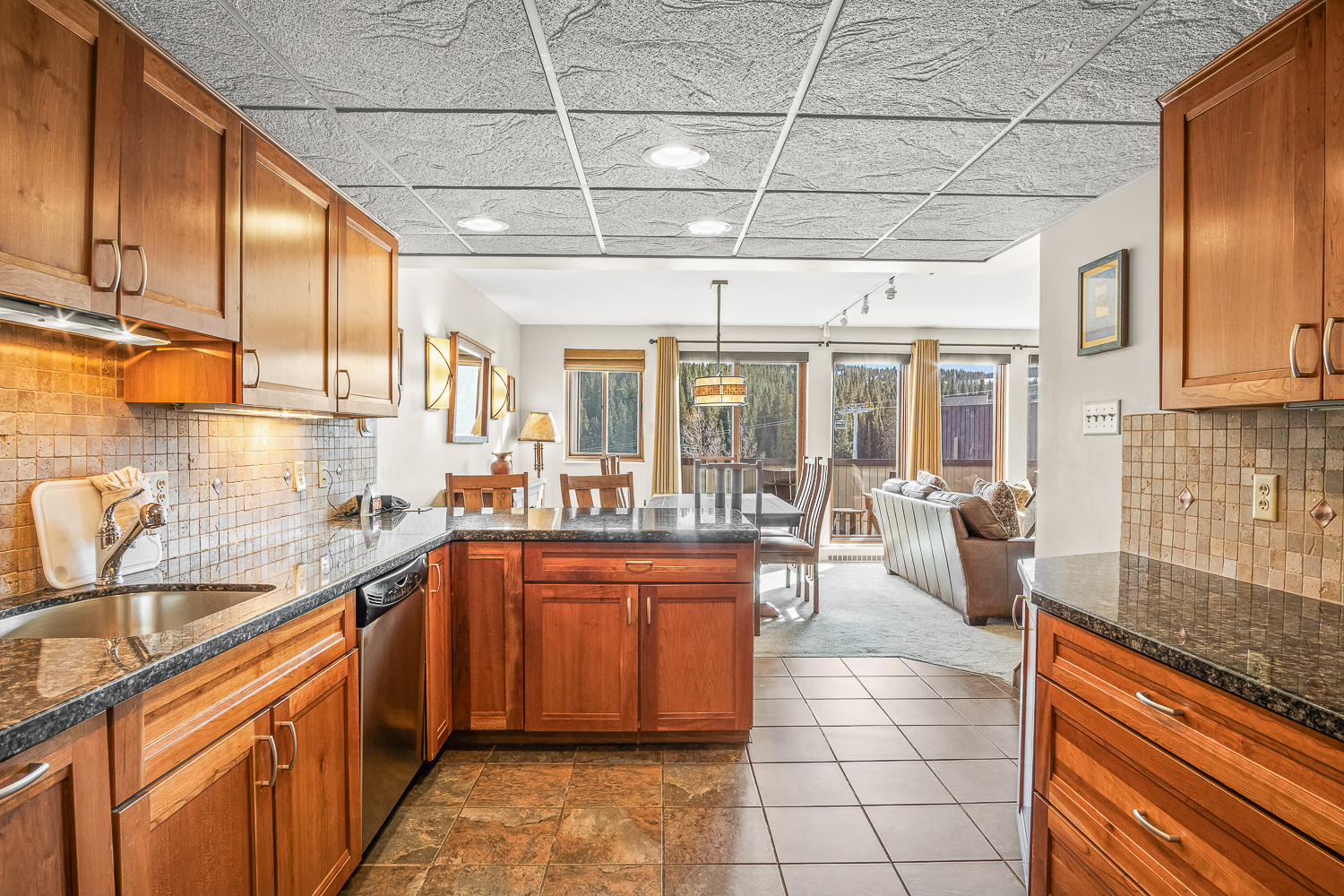 Alpenglow Suite kitchen
