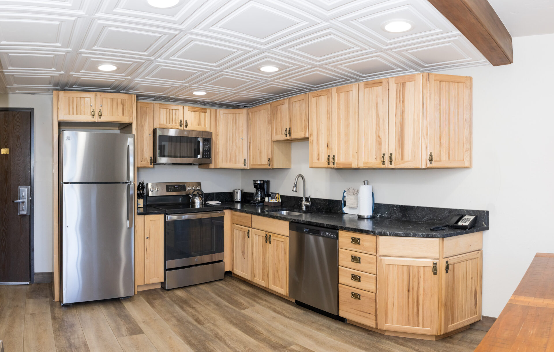 two bedroom suite kitchen