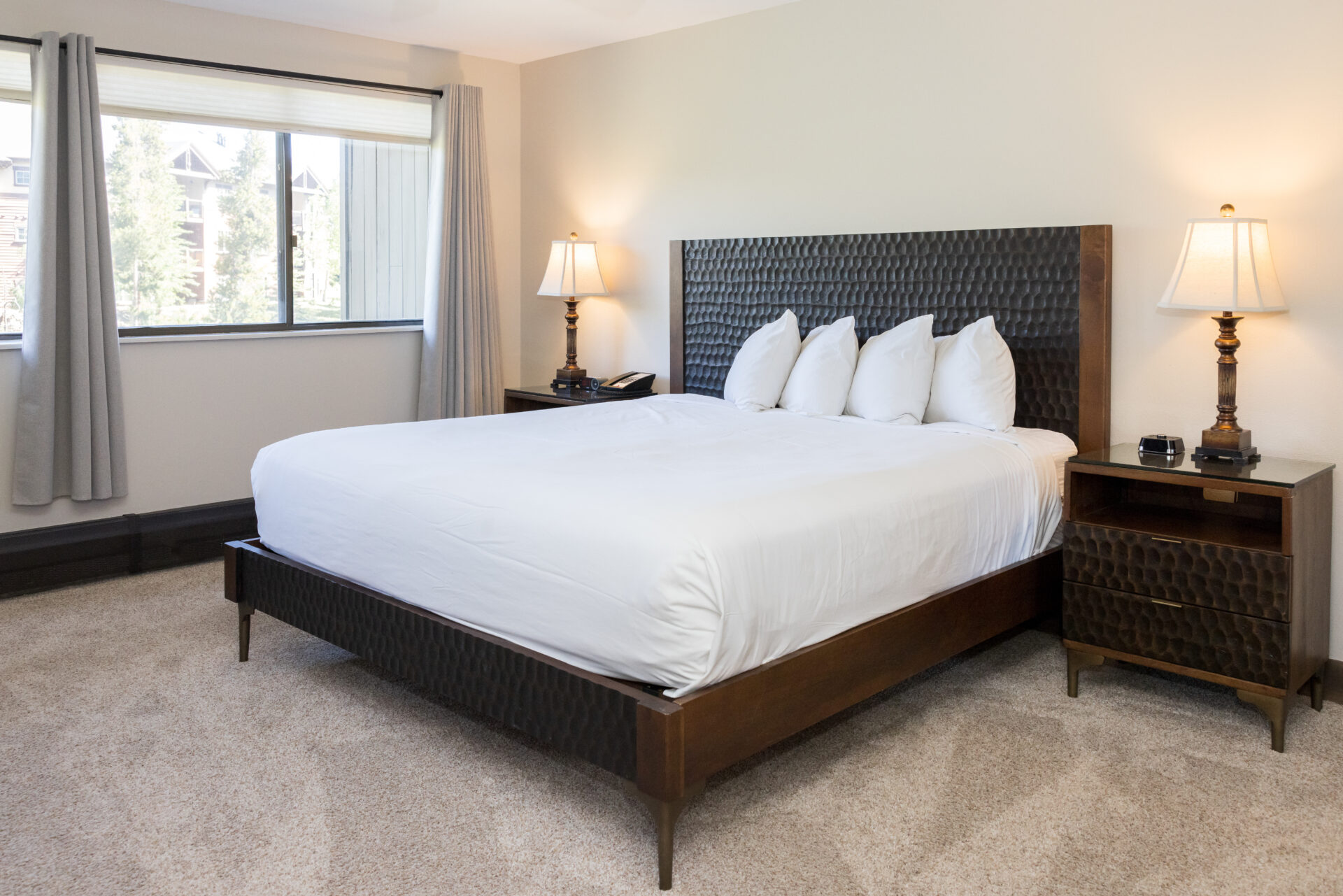 Building four two bedroom suite bedroom