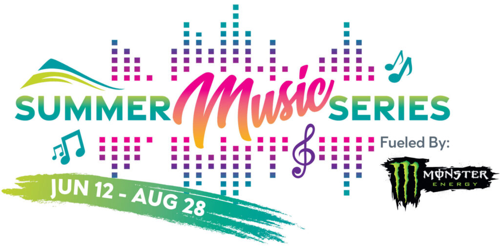 summer music series logo graphic