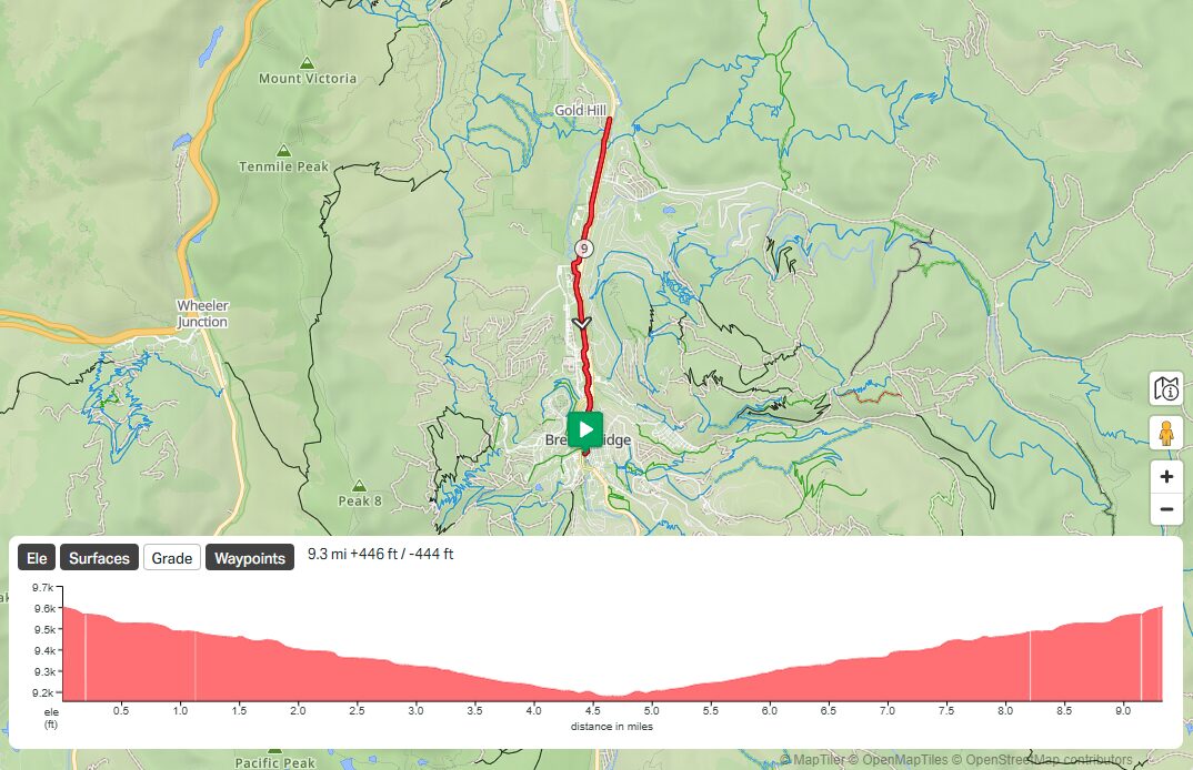 15k map route