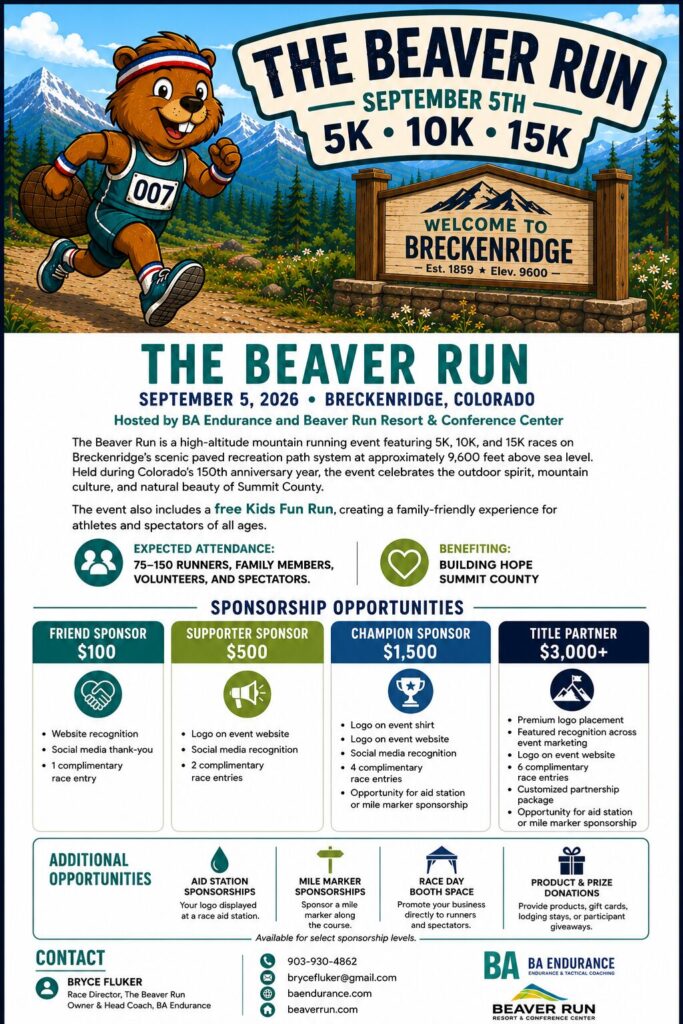 the beaver run vonuteer pdf